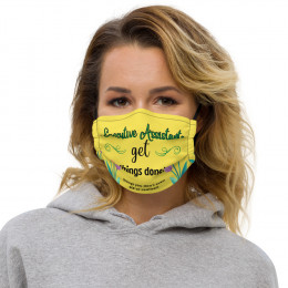 Yellow! Premium face mask for Assistants